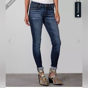 Buckle Black Fit No 53 Ankle Skinny Jean Size 30